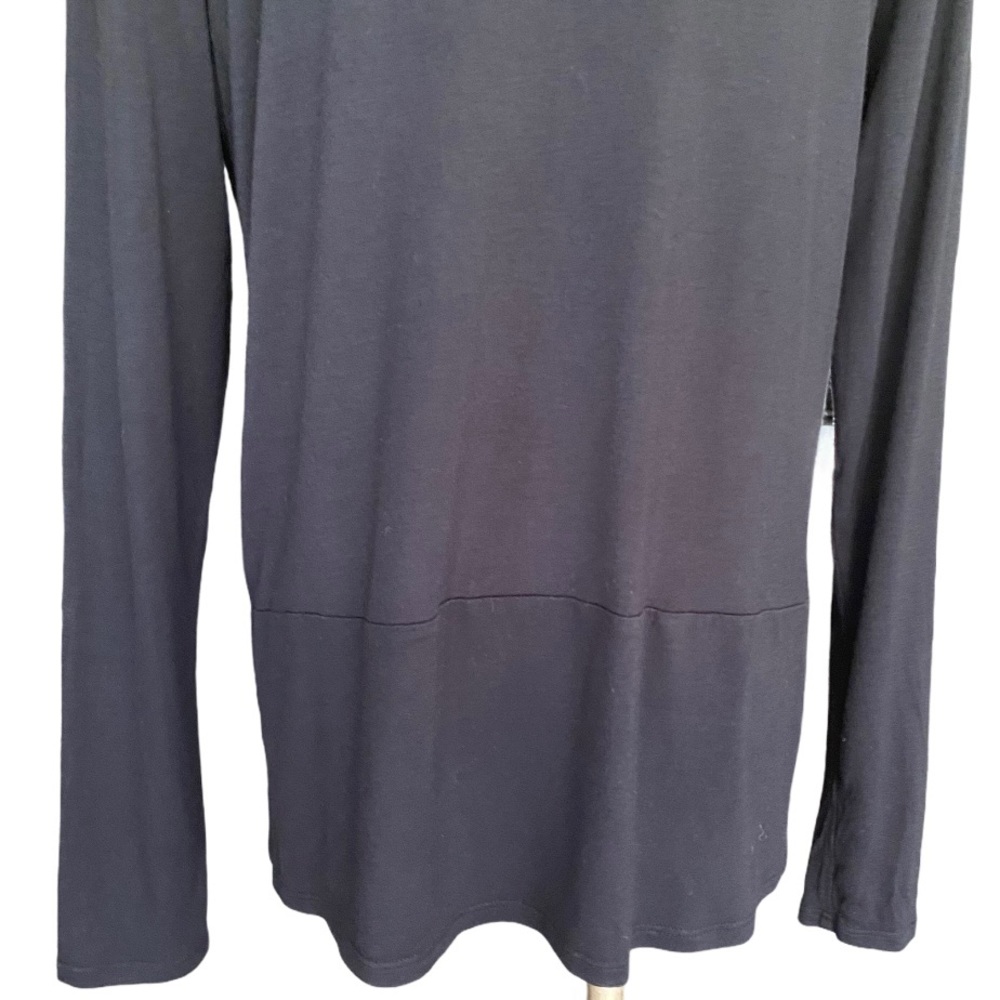 Beyond Yoga Out Front Split Black Pullover - image 6